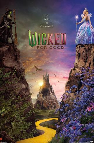 Trending - Wicked For Good Cliff One Sheet - Shop now